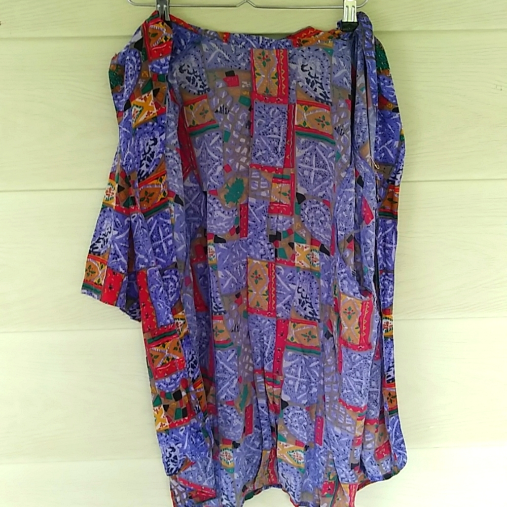 Homemade Size S/M BlueGreenRed patterns - Picture 7 of 7